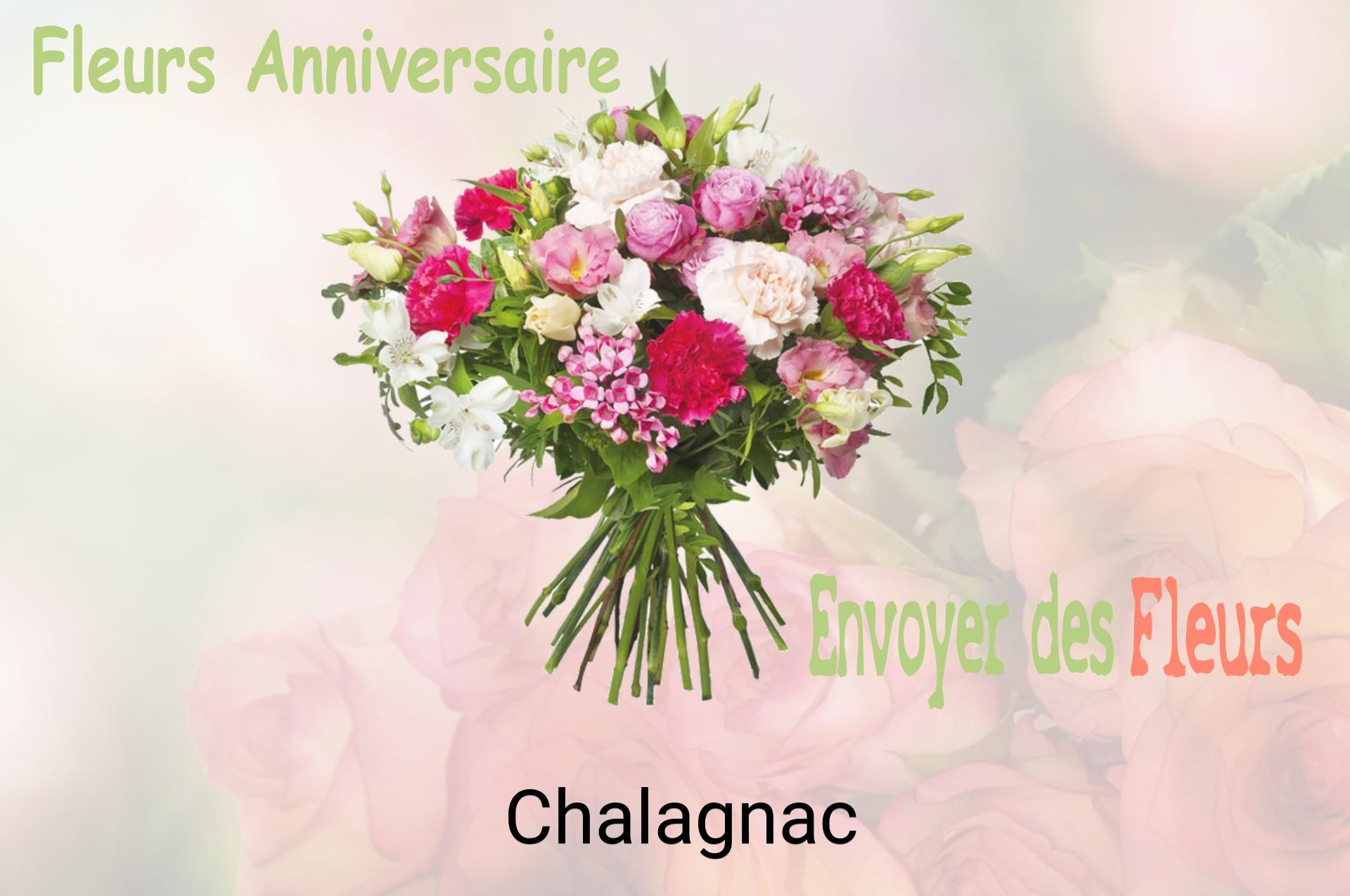 Bouquet de fleurs d’anniversaire livré à Chalagnac