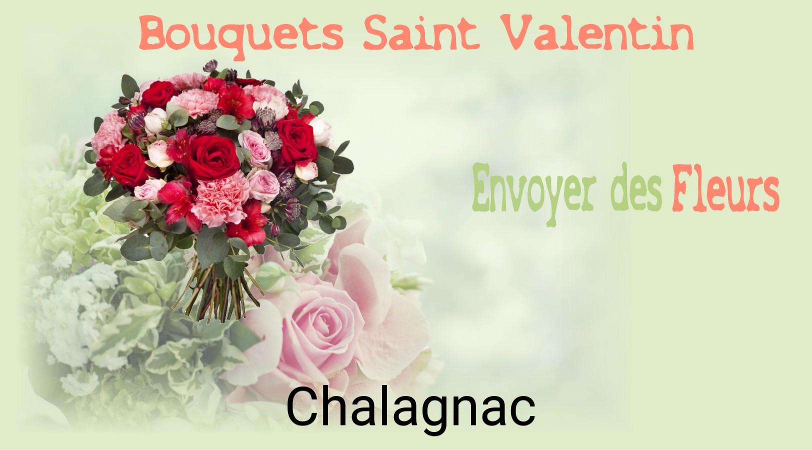 Roses de Saint-Valentin livrées à Chalagnac